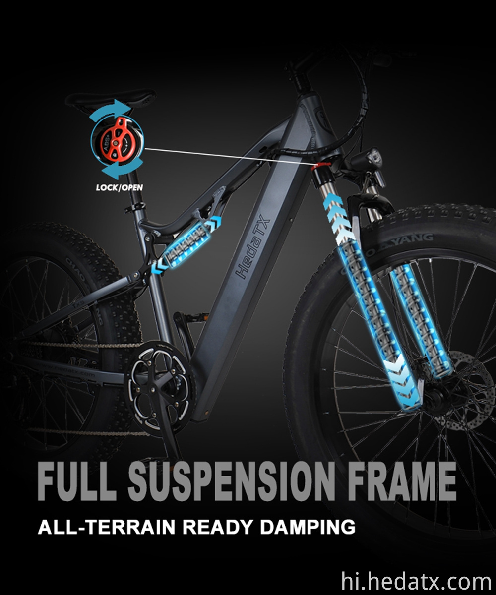 कम कार्बन इलेक्ट्रिक वसा टायर बाइक Low Carbon Electric Fat Tire Bike